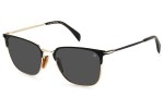 Okulary przeciwsłoneczne David Beckham DB7094/G/S I46/IR Browline Czarne