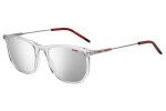 Okulary przeciwsłoneczne HUGO HG1204/S 900/DC Kwadratowe Przezroczyste
