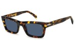 Okulary przeciwsłoneczne David Beckham DB7091/S 05L/KU Prostokątne Havana