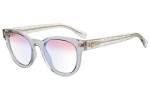 Okulary korekcyjne Chiara Ferragni CF7018/BB KB7/7M blue-light [non-prescription] Okrągłe Szare
