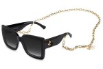 Okulary przeciwsłoneczne Jimmy Choo RENEE/N/S 807/9O Kwadratowe Czarne