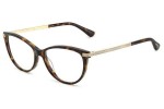 Okulary korekcyjne Jimmy Choo JC352 086 Kocie oczy Havana