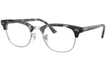 Okulary korekcyjne Ray-Ban Clubmaster RX5154 8117 Browline Szare