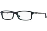 Okulary korekcyjne Ray-Ban RX7017 5197 Prostokątne Czarne