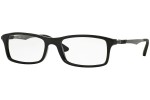 Okulary korekcyjne Ray-Ban RX7017 2000 Prostokątne Czarne