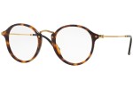 Okulary korekcyjne Ray-Ban Round Icon RX2447V 5494 Okrągłe Havana