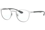 Okulary korekcyjne Ray-Ban RX6355 3097 Okrągłe Srebrne