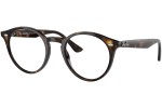 Okulary przeciwsłoneczne Ray-Ban RB2180 710/M1 Okrągłe Havana