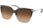 Okulary przeciwsłoneczne Ralph Lauren The Jacquie RL8209 602274 Kwadratowe Czarne