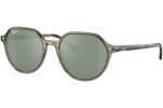 Okulary przeciwsłoneczne Ray-Ban Thalia RB2195 66355C Okrągłe Zielone