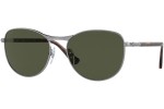 Okulary przeciwsłoneczne Persol PO1002S 513/31 Okrągłe Srebrne