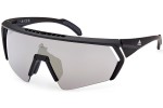 Okulary przeciwsłoneczne Adidas Sport SP0063 02G Pojedyncze | Shield Czarne