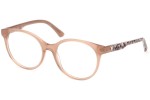 Okulary korekcyjne Guess GU2944 057 Okrągłe Beżowe