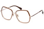 Okulary korekcyjne Max Mara MM5076 038 Kwadratowe Złote