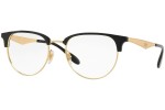 Okulary korekcyjne Ray-Ban RX6396 5784 Browline Czarne