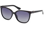 Okulary przeciwsłoneczne Guess GU7864 01D Polarized Okrągłe Czarne