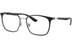 Okulary korekcyjne Ray-Ban RX6486 2861 Kwadratowe Czarne