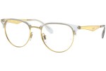 Okulary korekcyjne Ray-Ban RX6396 5762 Browline Złote