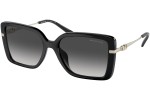 Okulary przeciwsłoneczne Michael Kors Castellina MK2174U 30058G Prostokątne Czarne