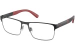 Okulary korekcyjne Polo Ralph Lauren PH1215 9003 Prostokątne Czarne