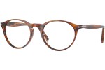 Okulary korekcyjne Persol PO3092V 9066 Okrągłe Brązowe