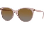 Okulary przeciwsłoneczne Vogue Eyewear VO5453S 2942T5 Polarized Okrągłe Różowe