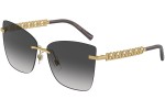 Ochelari de soare Dolce & Gabbana DG2289 02/8G Cat Eye Aurii