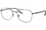 Okulary korekcyjne Ray-Ban RX6485 3123 Kwadratowe Srebrne