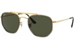 Solbriller Ray-Ban The Marshal II RB3648M 923931 Firkantet Guld