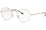 Okulary korekcyjne Ray-Ban David RX3582V 2538 Okrągłe Srebrne