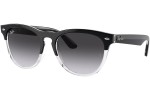 Okulary przeciwsłoneczne Ray-Ban Iris RB4471 66308G Okrągłe Czarne