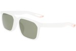 Okulary przeciwsłoneczne Nike NV06 LB DZ7345 975 Kwadratowe Białe