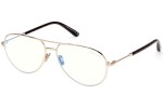 szemüvegeinket Tom Ford FT5829-B 028 Pilota Arany