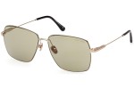 Okulary przeciwsłoneczne Tom Ford FT0994 28N Kwadratowe Złote