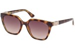 Okulary przeciwsłoneczne Guess GU7870 52F Kwadratowe Havana