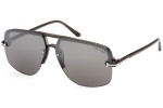 Okulary przeciwsłoneczne Tom Ford FT1003 51B Pilotki (Aviator) Brązowe