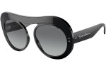 Okulary przeciwsłoneczne Giorgio Armani AR8178 500111 Okrągłe Czarne