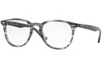 Okulary korekcyjne Ray-Ban RX7159 5750 Kwadratowe Niebieskie