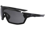 Okulary przeciwsłoneczne Nike Show X Rush DZ7368 010 Pojedyncze | Shield Czarne