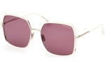 Okulary przeciwsłoneczne Tom Ford FT1006 32Y Kocie oczy Złote
