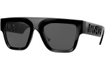 Okulary przeciwsłoneczne Versace 90S Vintage Logo VE4430U GB1/87 Flat Top Czarne