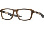 Okulary korekcyjne Oakley Quad Out OY8023-03 Prostokątne Havana