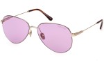 Okulary przeciwsłoneczne Tom Ford FT0993 28Y Pilotki (Aviator) Złote