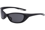 Okulary przeciwsłoneczne Nike Zone DZ7356 010 Prostokątne Czarne