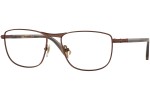 Okulary korekcyjne Persol PO1001V 1124 Prostokątne Brązowe