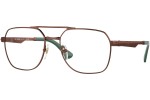 Okulary przeciwsłoneczne Persol PO1004S 1124GH Kwadratowe Brązowe