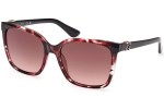 Okulary przeciwsłoneczne Guess GU7865 55T Kwadratowe Havana