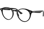 Okulary przeciwsłoneczne Ray-Ban RB2180 601/MF Okrągłe Czarne