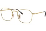 Okulary korekcyjne Ray-Ban Jim RX3694V 2500 Kwadratowe Złote