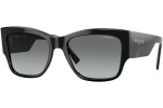 Okulary przeciwsłoneczne Vogue Eyewear VO5462S W44/11 Kwadratowe Czarne